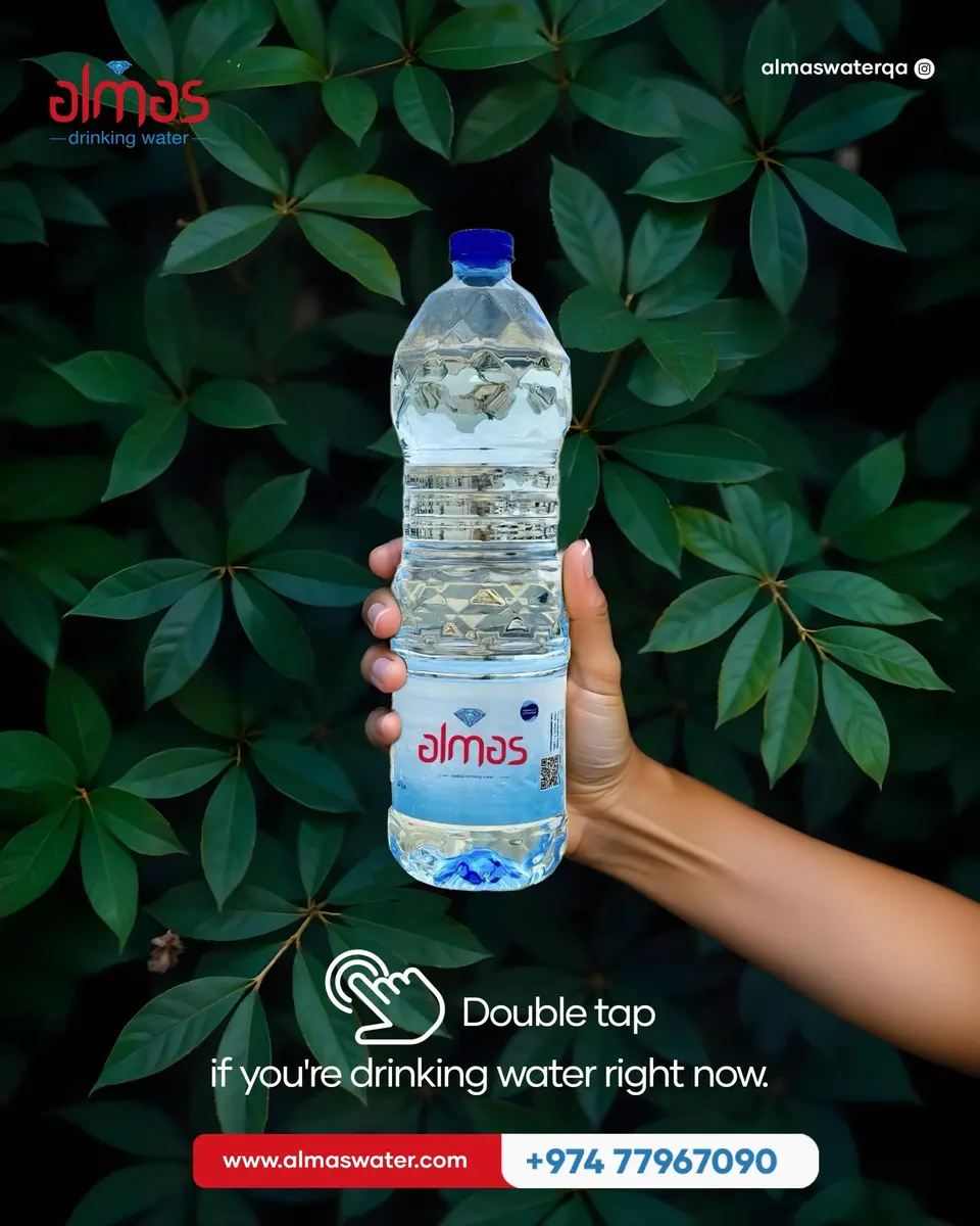 Your water is okay, but Almas is special. Try water so clean and fresh it feels like your first real sip. Pure, clear, and simply better.

Time for an