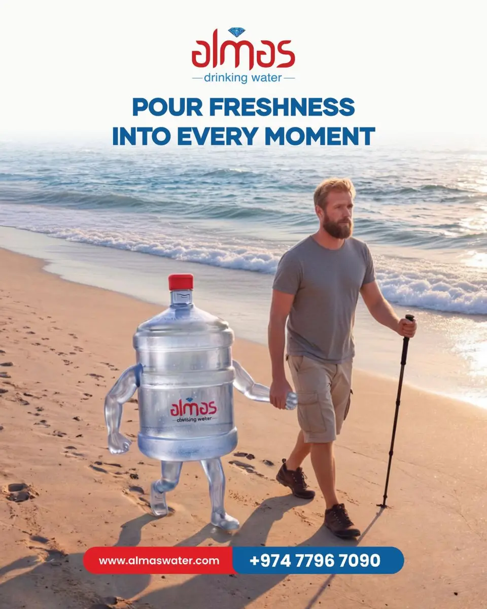 From busy mornings to quiet evenings, make every moment feel a little more refreshing with pure, quality hydration from Almas.

#AlmasWater #RefreshNa