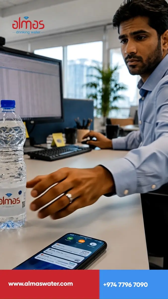 Not every notification deserves your attention. Sometimes, the best thing you can do is pause, take a sip and refresh your day. 💧

#AlmasWater #Refre