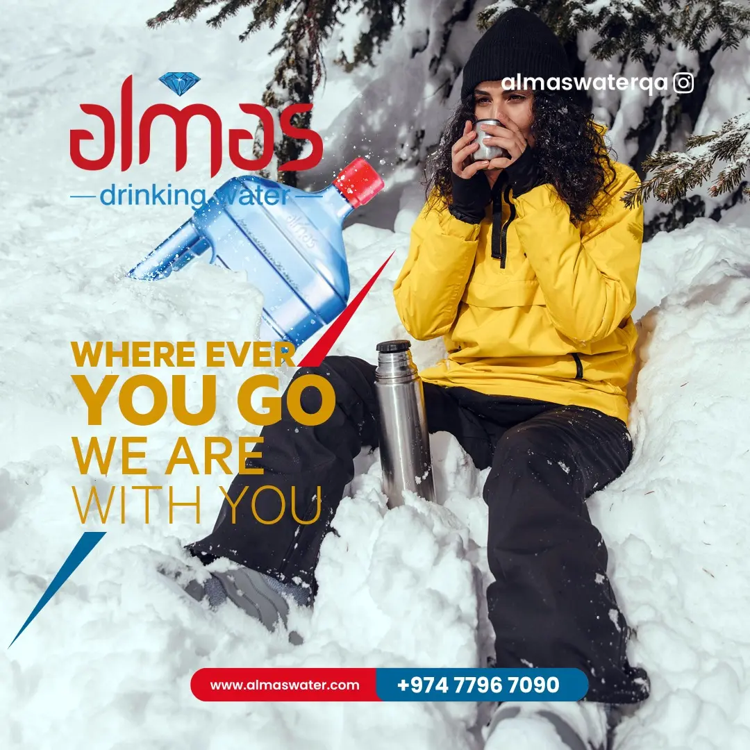 Experience the purity of Almas Water, sourced from the heart of nature.
Order your Almas Water today and stay hydrated, always.

Order now at +974 779