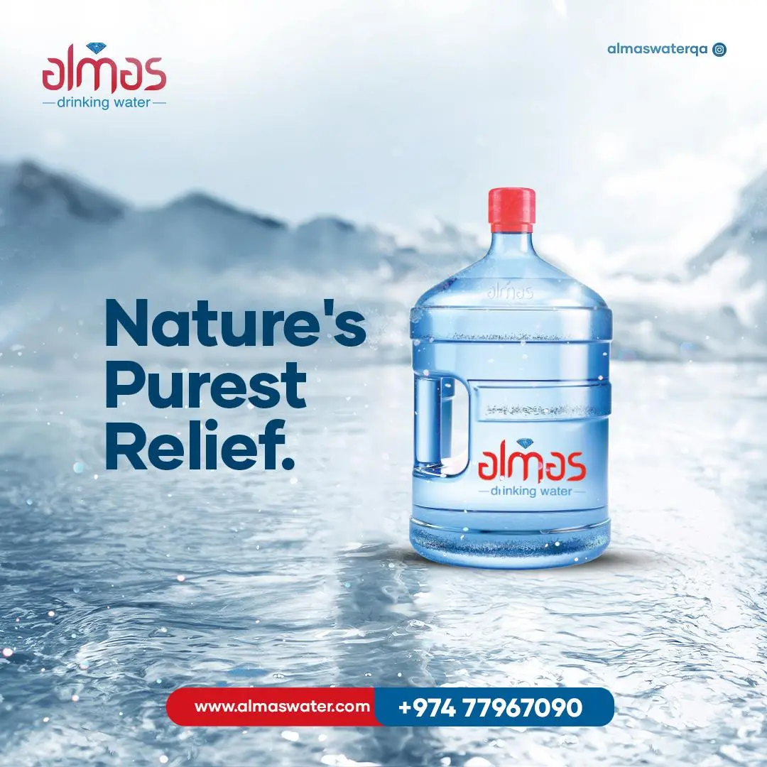 Experience the pure refreshment of nature with Almas Drinking Water. Stay hydrated and feel your best with water that's as pure as it gets. 

Trust Al