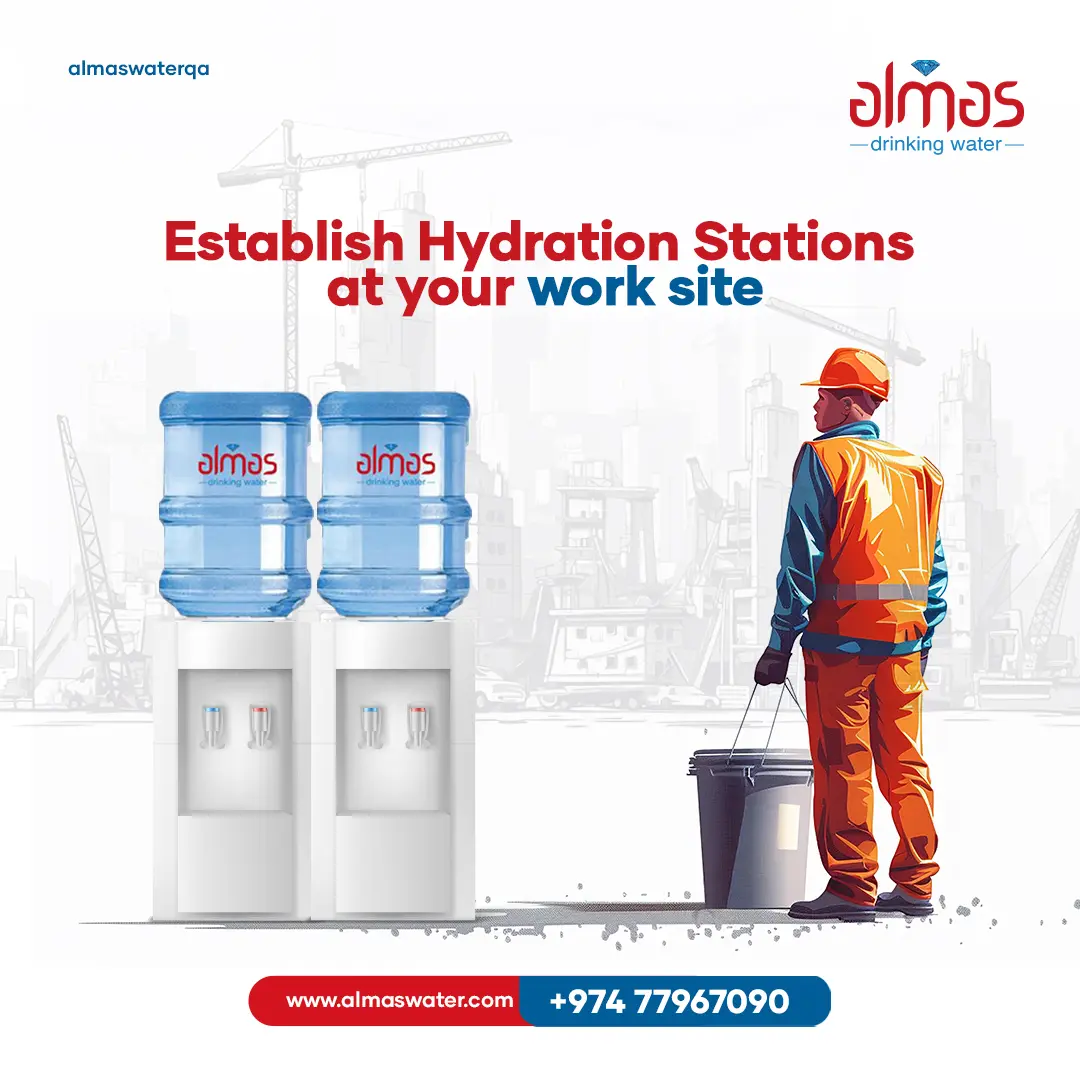 Establish Hydration Stations at your work site to prevent dehydration, especially in the summer. Ensure easy access to water so your team stays refres