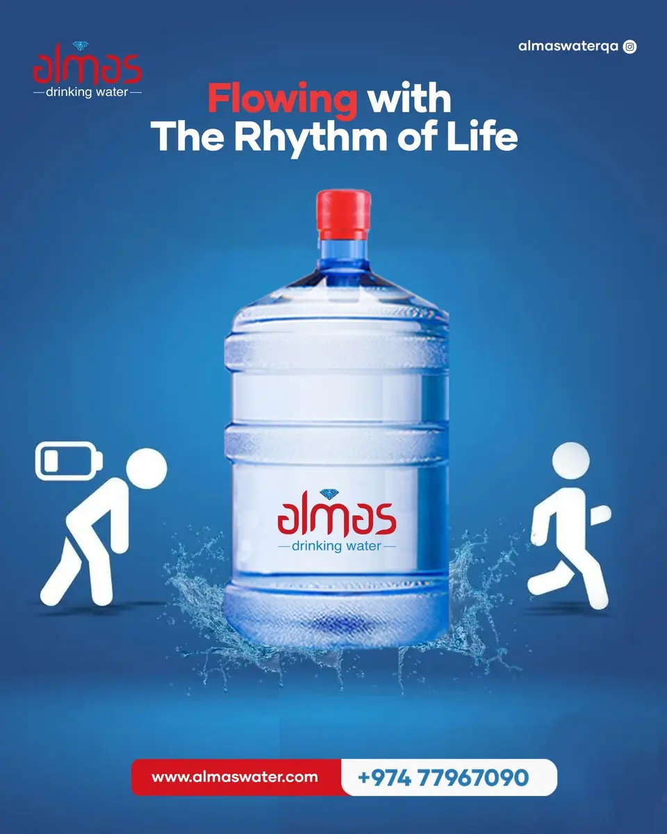 Stay refreshed and energized with Almas Drinking Water! Pure hydration for a healthier, more active life.
Call us at +974 77967090 or visit www.almasw