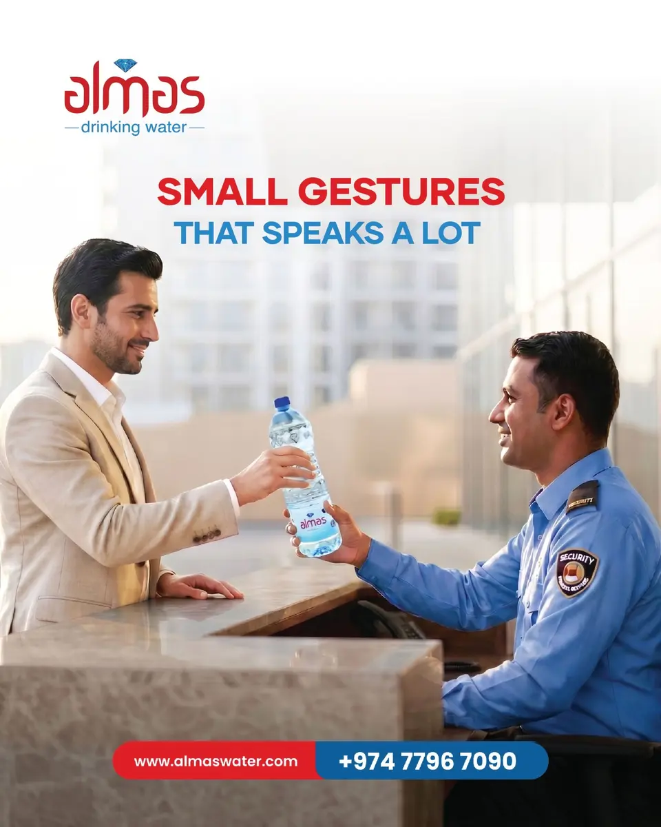 The way you take care of yourself doesn’t always have to be big or complicated. Sometimes, it’s as simple as staying hydrated with Almas.

#AlmasWater