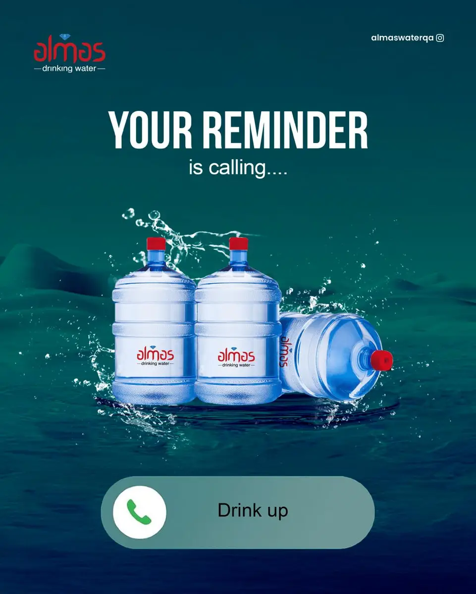 Sometimes we get caught up in the rush and forget the basics. Take a second, pause, and have a sip. Your body will thank you for choosing Almas today.