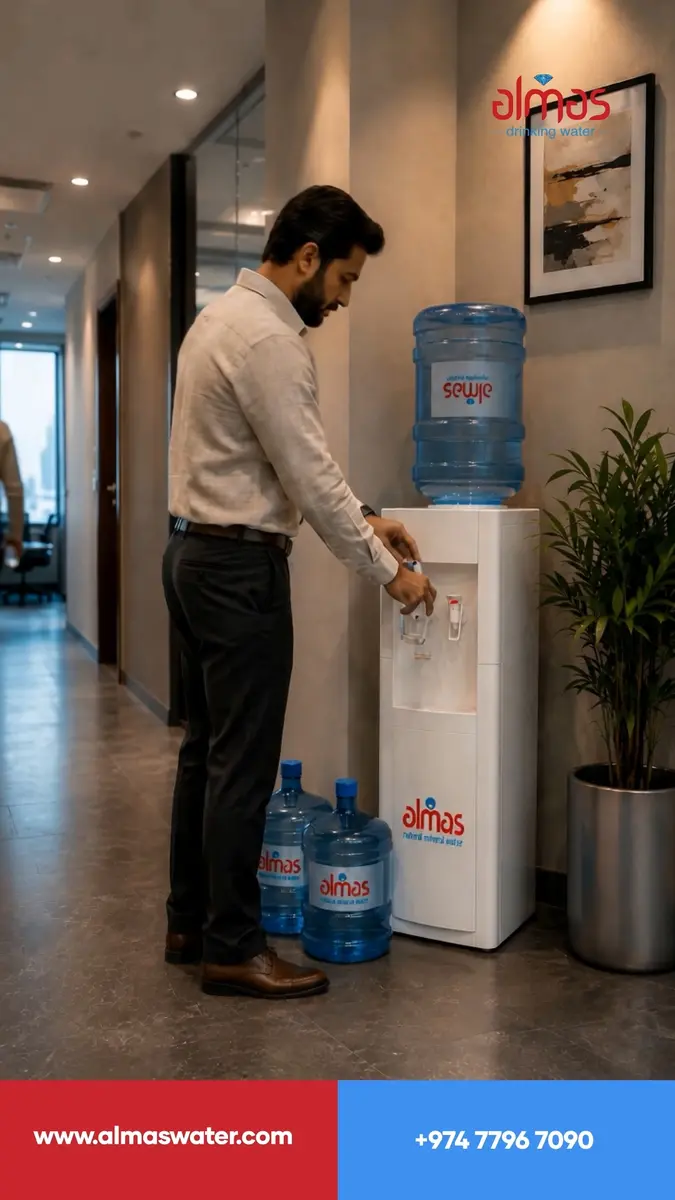 Some routines become part of every day for a reason. Keep fresh, stay hydrated and make every refill count with Almas.

#AlmasWater #Qatar #PureByNatu