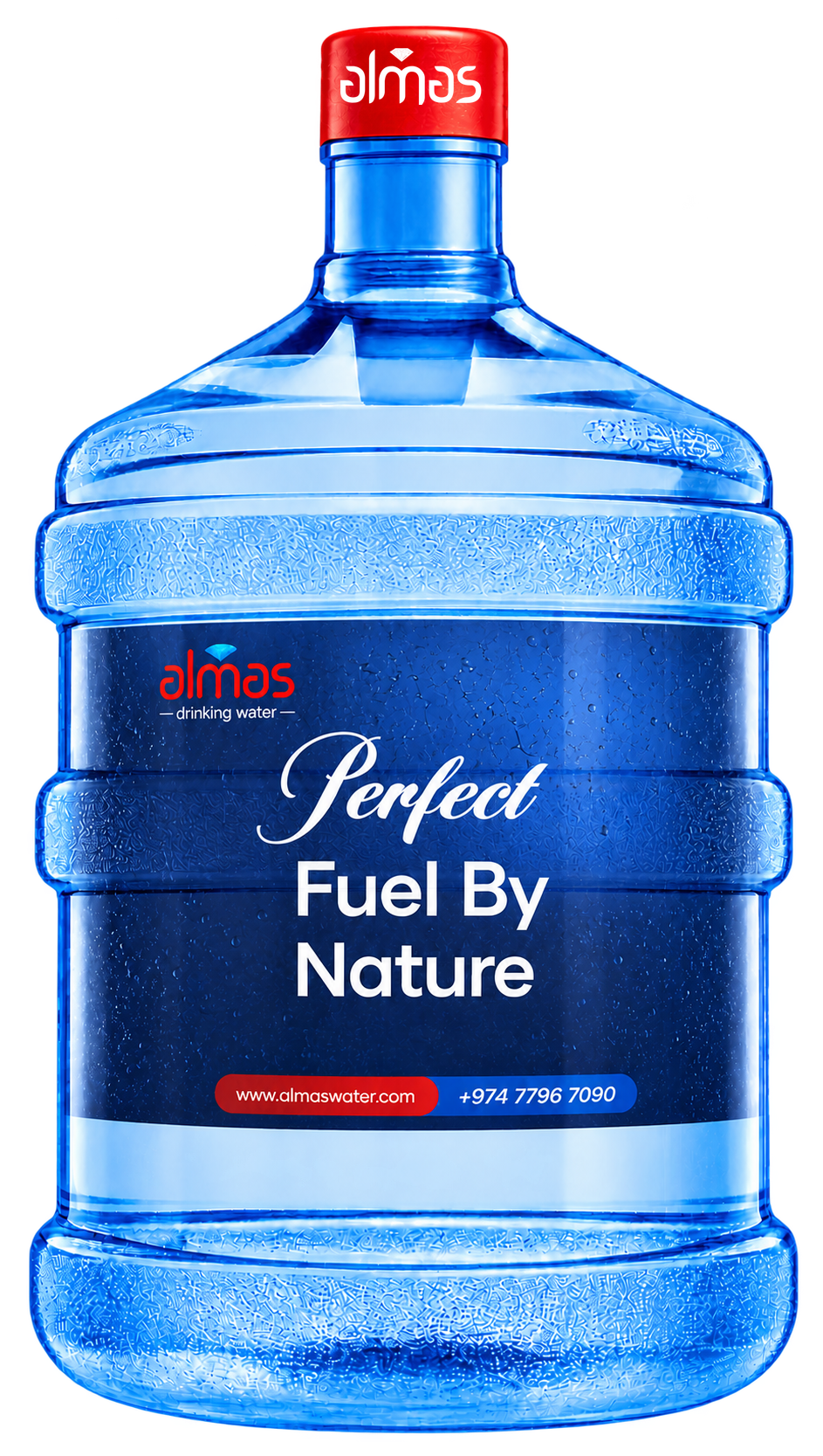 Almas 5-gallon premium PC drinking-water bottle